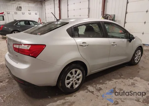 2014 Kia Rio Lx из США, поврежденный, VIN KNADM4A32E6417854